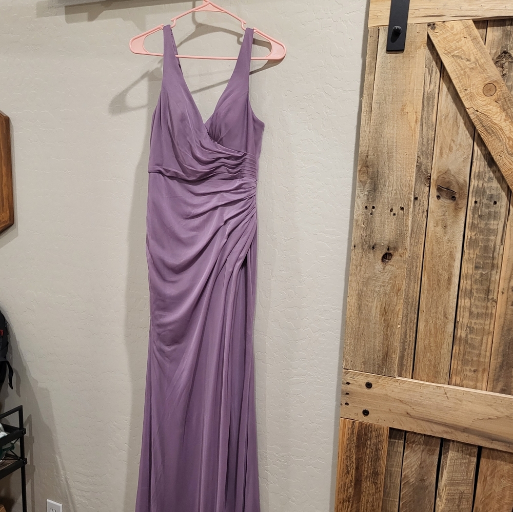 Azazie bridesmaid dress, new, color is Wisteria sz A6